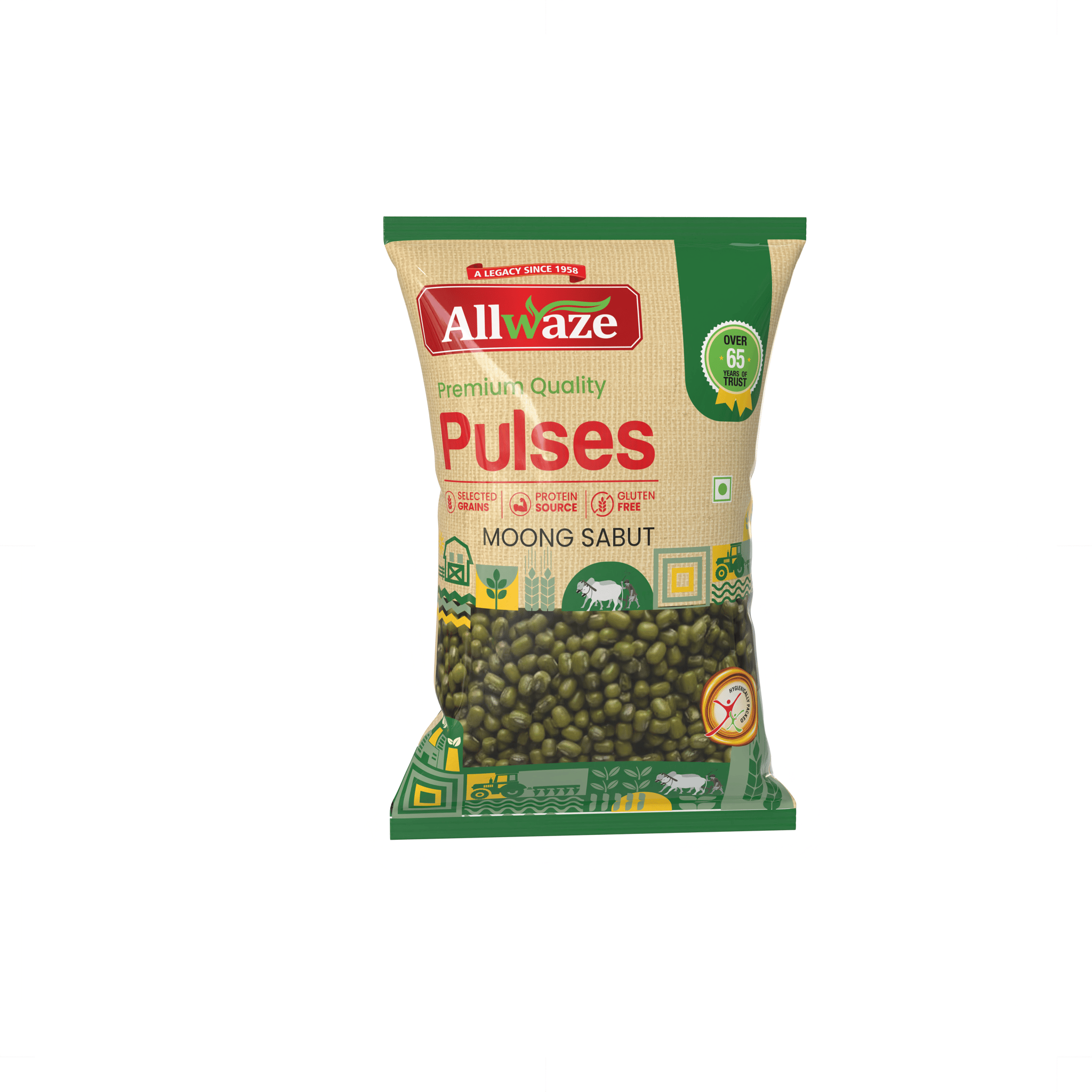 Allwaze Moong sabut 500gram