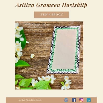 Hand Block–Printed Floral Cotton Placemats 