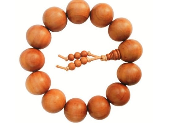 16 MM White Aus. Sandal Bracelet