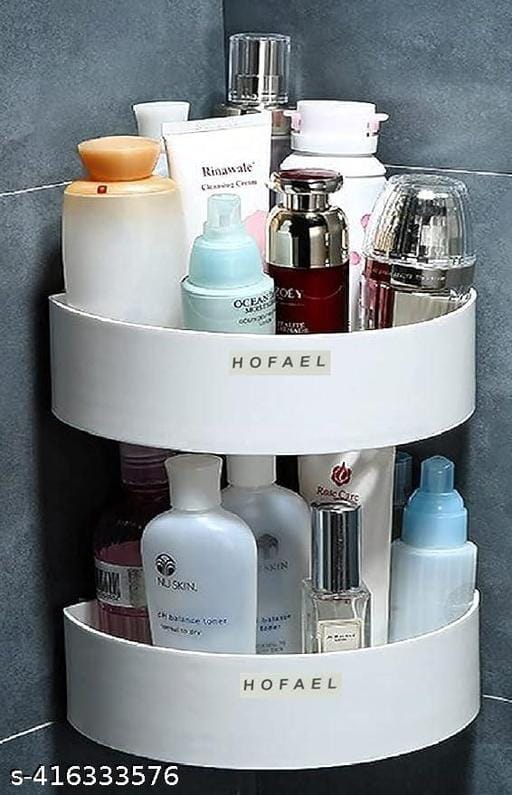 Wall Shelves Kitchen Bathroom Shelf Self-Adhesive Multipurpose Holder