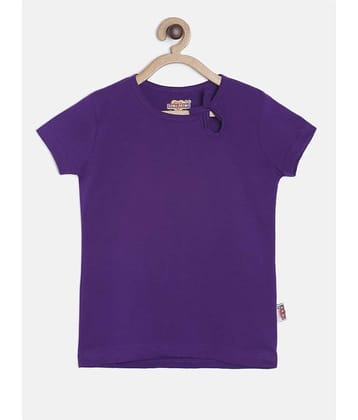 Sinimini Pack of 1 Girls 100% Cotton T-Shirts ( Multi )