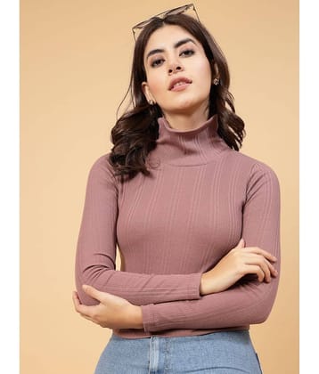 Rigo Rose Gold Cotton Women's Crop Top ( Pack of 1 )