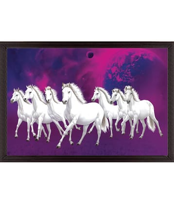 Indianara - Abstract Painting With Frame