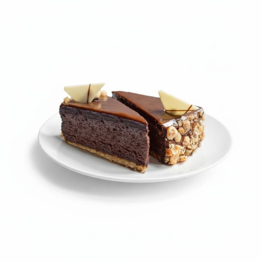 Gourmet Chocolate Caramel Cake Slices - 250 gm - Pack of 2 slices
