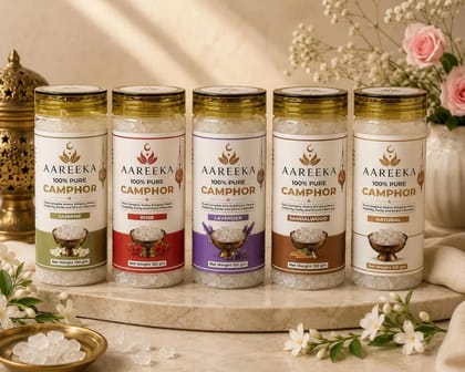 Combo of five (natural,Rose,Lavender,Sandalwood , Jasmine ) Fragrance