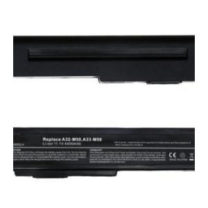 ASUS Laptop Battery A32 N61 / ASUS M50, 11.1V 6 Cells 4400mAh -Compatible