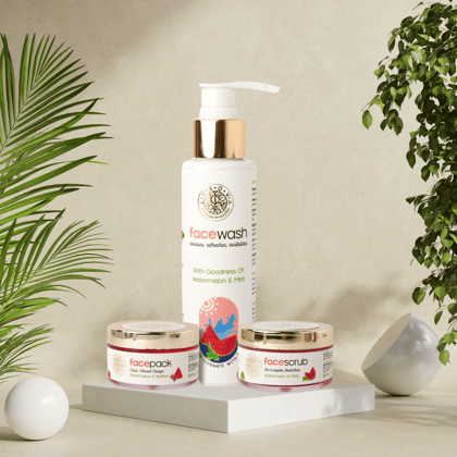 Watermelon Face Scrub & Face Pack Combo
