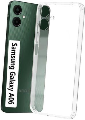 PLUGTECH TPU Ultra Hybrid Clear Camera Protection Back Cover Case for Samsung Galaxy A06