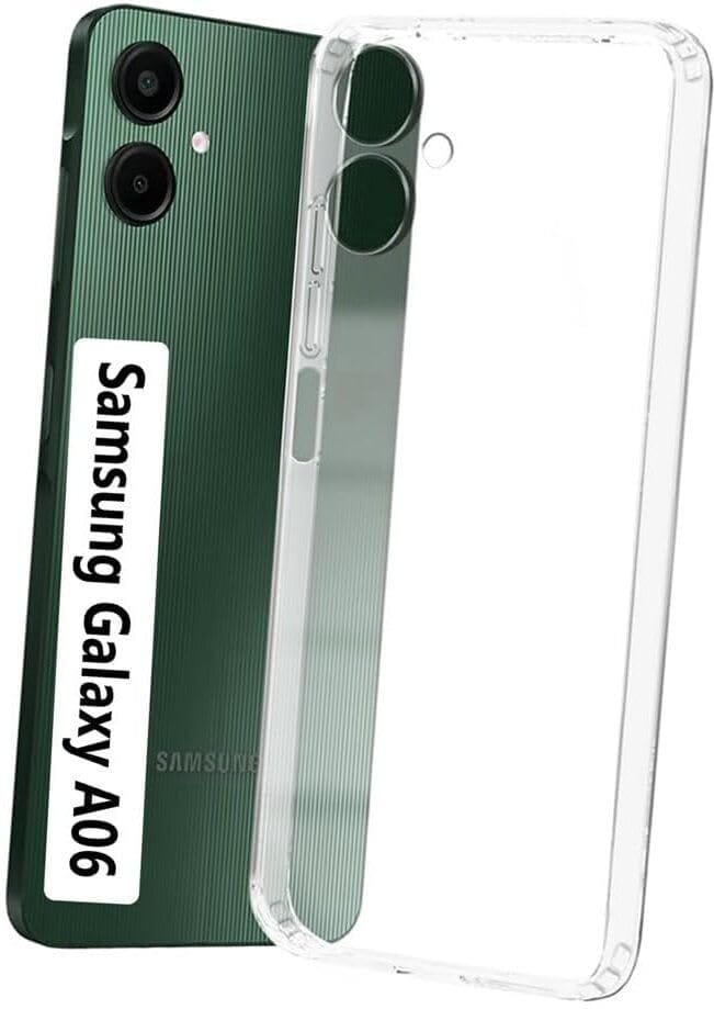 PLUGTECH TPU Ultra Hybrid Clear Camera Protection Back Cover Case for Samsung Galaxy A06