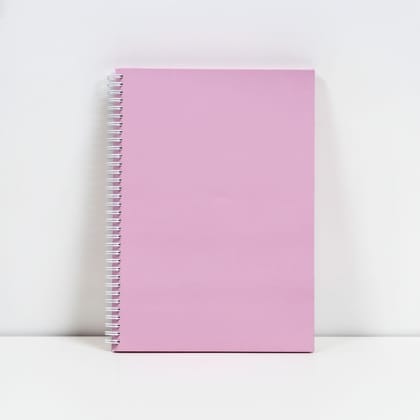 Pink Spiral Bound Notebook