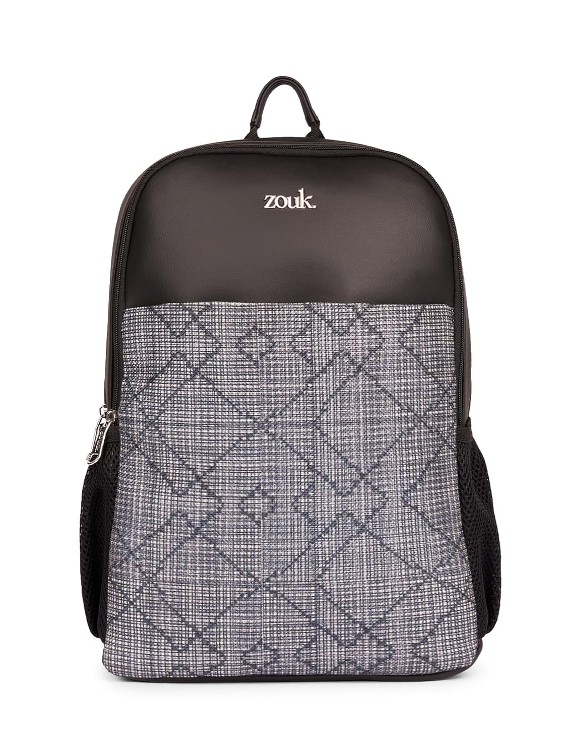 Men’s Laptop Backpack for Office & Travel (Fits 15.6 Inch) | Vegan Leather Dual Compartments, Padded Laptop Sleeve, Waterproof Lining, Trolley Sleeve & Multiple Storage Pockets