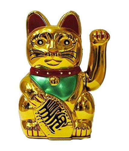 Welcome Cat for Business and Wealth Showpiece, Size 12/8 cm