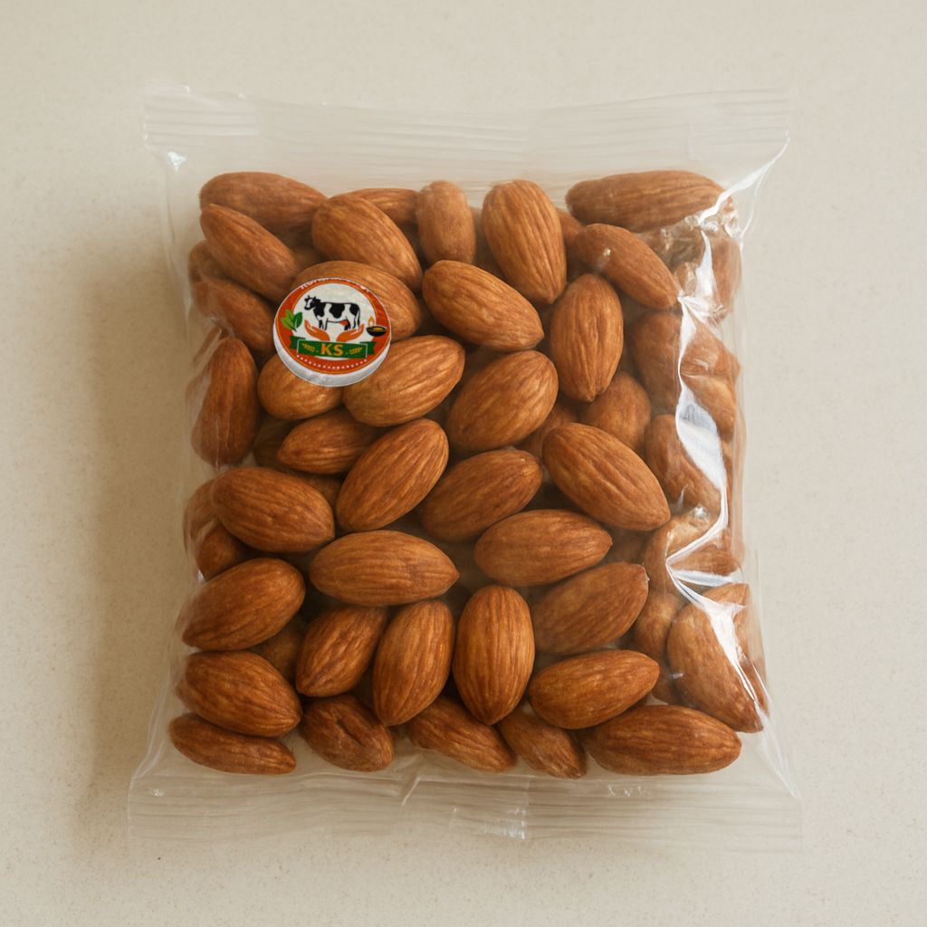 Kunjan Shop's roasted almonds