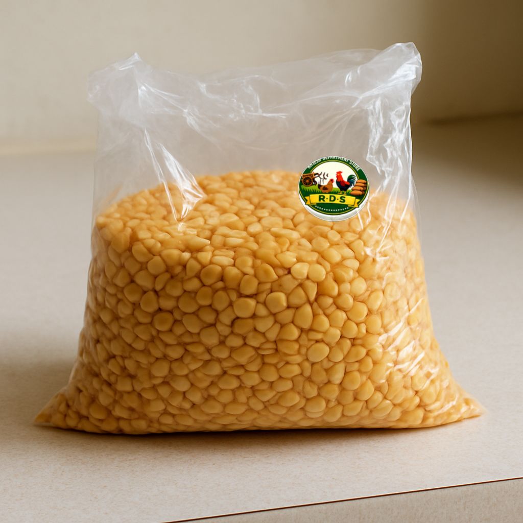 Rajesh Department Store's toor dal (split pigeon peas)