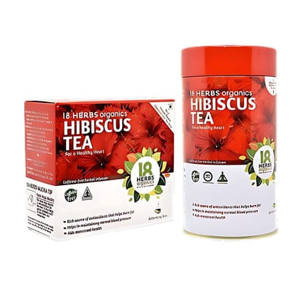 18 Herbs Hibiscus Tea 40 Sachets