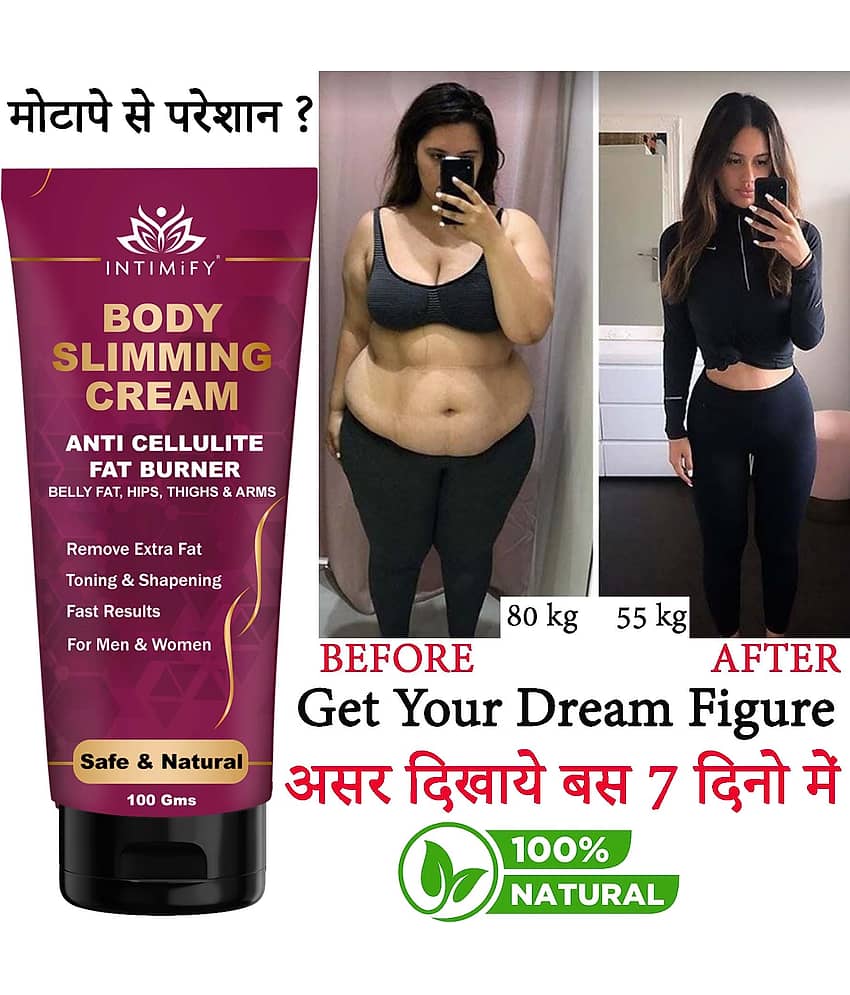 Intimify fat burner cream, Slimming oil, weight loss oil Shaping & Firming Oil, Fat burn, 100 gms