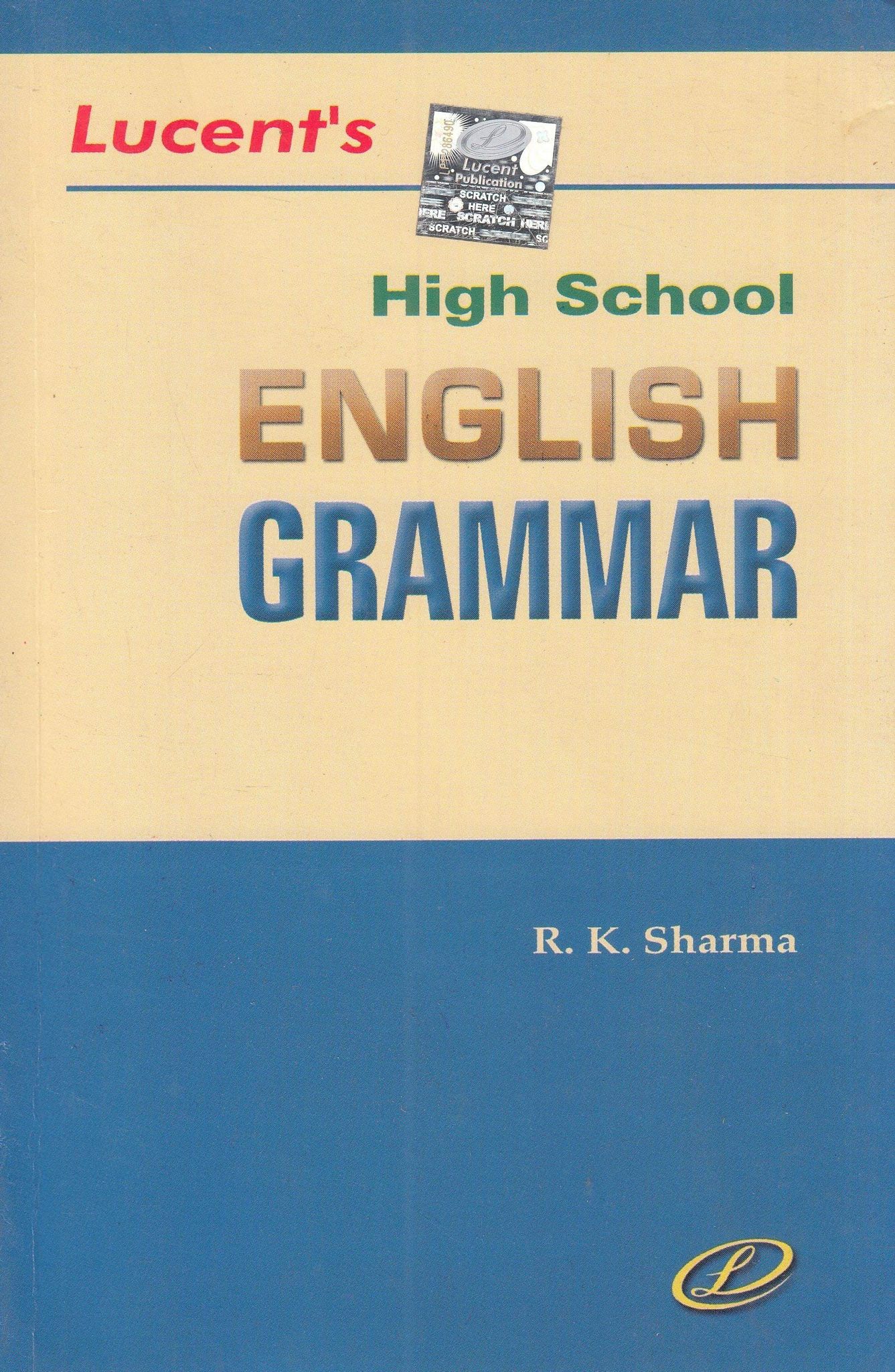 High School English Grammar Paperback – 1 January 2016