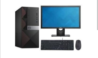 New Desktop with Monitor