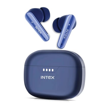 Intex Excel Buds ITW202 (ANC), Active Noise Cancellation 32dB, 40ms Low Latency, Quad Mic, Upto 50Hr Playback, 13mm Dynamic Driver for Deep Bass & Crystal Sound, Bluetooth v5.3, Type C Charging (Blue) Intex Excel Buds ITW202 (ANC), Active Noise Cancellation 32dB, 40ms Low Latency, Quad Mic, Upto 50Hr Playback, 13mm Dynamic Driver for Deep Bass & Crystal Sound, Bluetooth v5.3, Type C Charging (Blue)
