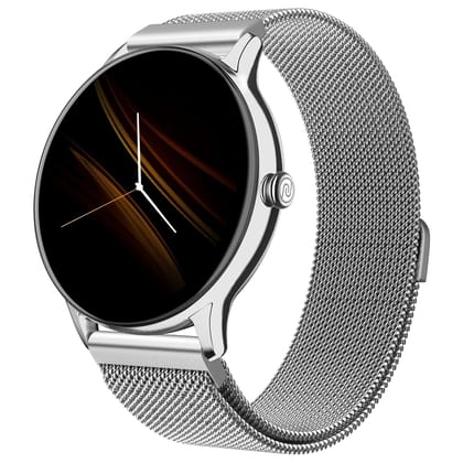 Noise Twist Go Round dial Smartwatch with BT Calling, 1.39" Display, Metal Build, 100+ Watch Faces, IP68, Sleep Tracking, 100+ Sports Modes, 24/7 Heart Rate Monitoring (Gold Link) Noise Twist Go Round dial Smartwatch with BT Calling, 1.39" Display, Metal