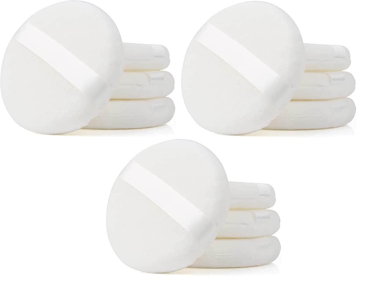 Elecsera Face Powder Puff Pack of 12