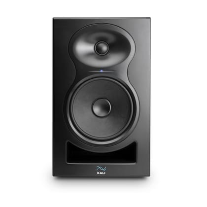 Kali Audio LP-6 V2 6.5-inch Powered Studio Wired Monitor with 1" Soft-Dome Tweeter, 3-D Imaging Waveguide, Low-Noise Port Tube, Boundary EQ, and LF/HF Trims - Black (Single) Kali Audio LP-6 V2 6.5-inch Powered Studio Wired Monitor with 1" Soft-Dome Tweet