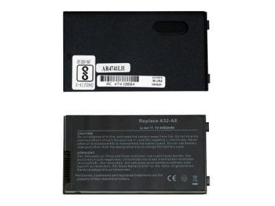 ASUS Laptop Battery A32- A8/A8000 , 11.1V 6 Cells 4400mAh- Compatible ASUS Laptop Battery A32- A8/A8000 , 11.1V 6 Cells 4400mAh- Compatible