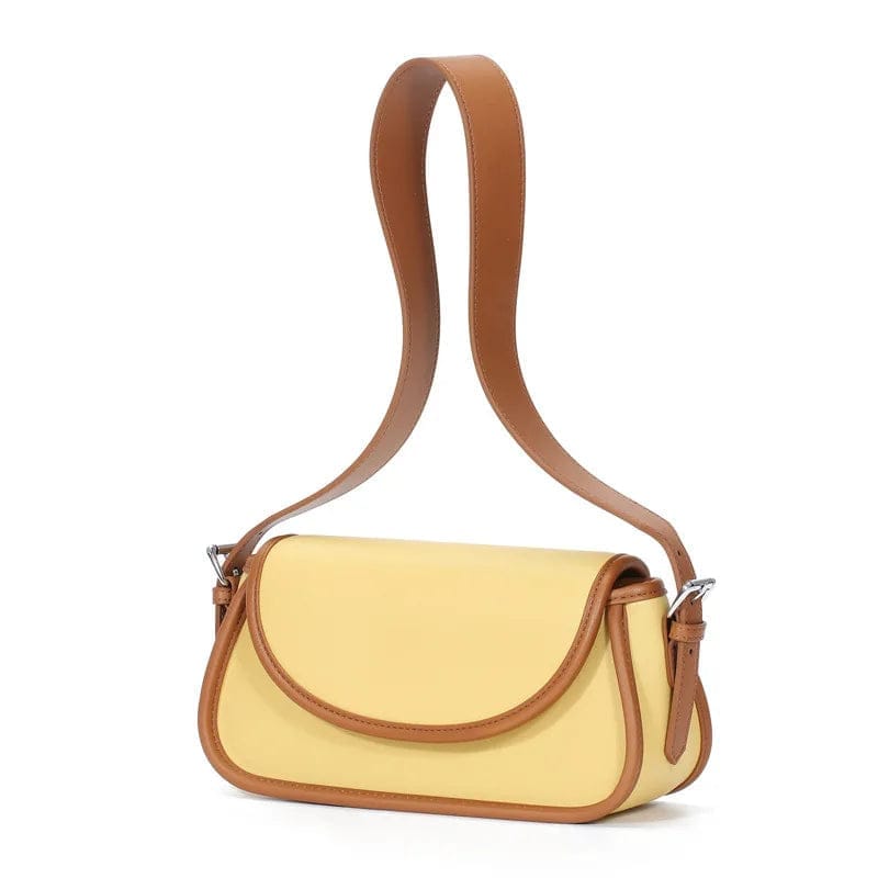 Bm8043 New Fashion Korean Style Genuine Leather Handbag Women'S Bag Niche Design Crossbody Fashion Shoulder Underarm Bag
