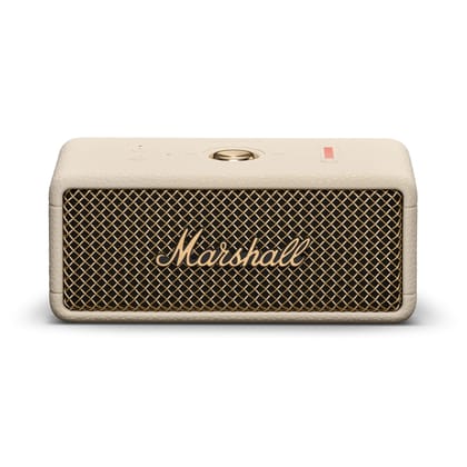 Marshall Emberton III Compact Portable Bluetooth Speaker with 32+ Hours of Playtime, (360 Sound), Dust & Waterproof (IP67) Cream. Marshall Emberton III Compact Portable Bluetooth Speaker with 32+ Hours of Playtime, (360 Sound), Dust & Waterproof (IP67) C