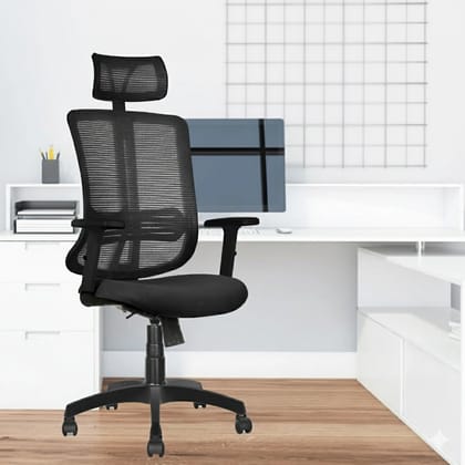 ROSE Wave Mesh High-Back Chair