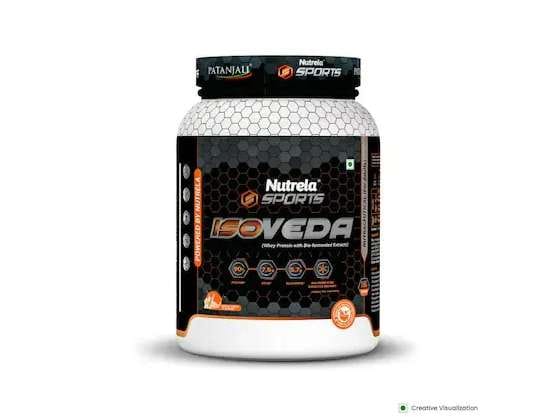 Nutrela Sports Isoveda Protein - 1Kg Malai Kulfi