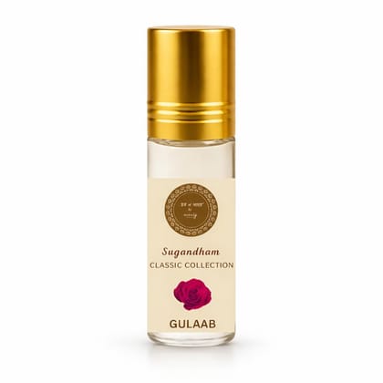 Rareity Rose Ittar | 100% Made in India | Long-Lasting Unisex Fragrance | 10ml Bottle