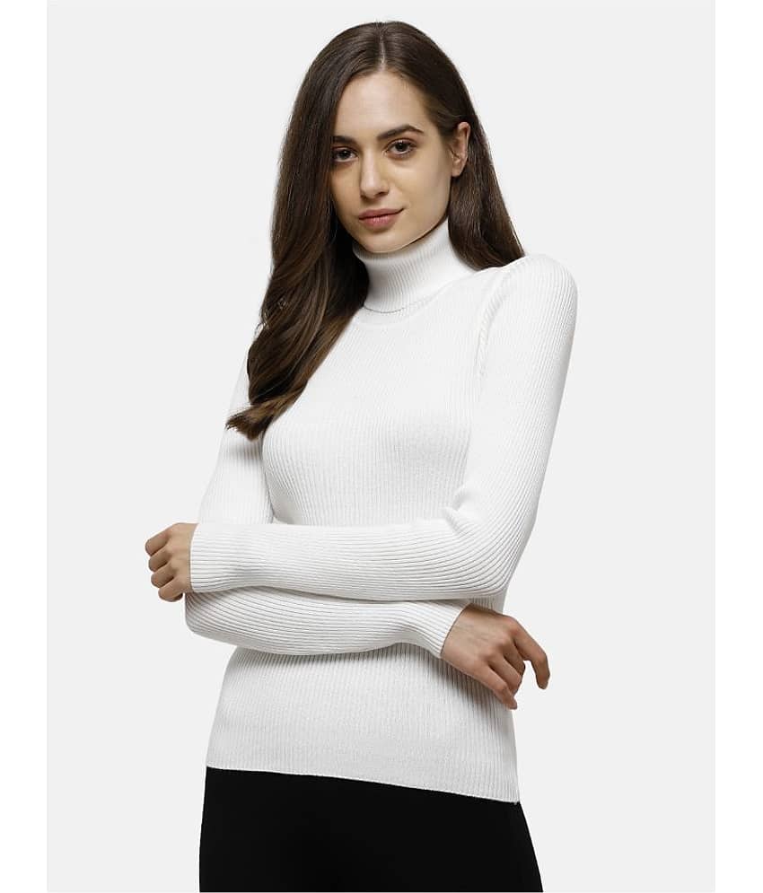 98 Degree North Cotton White Pullovers - Single