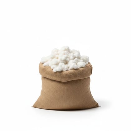 Cotton Waste in Jute Sack - 20 kg - One jute sack
