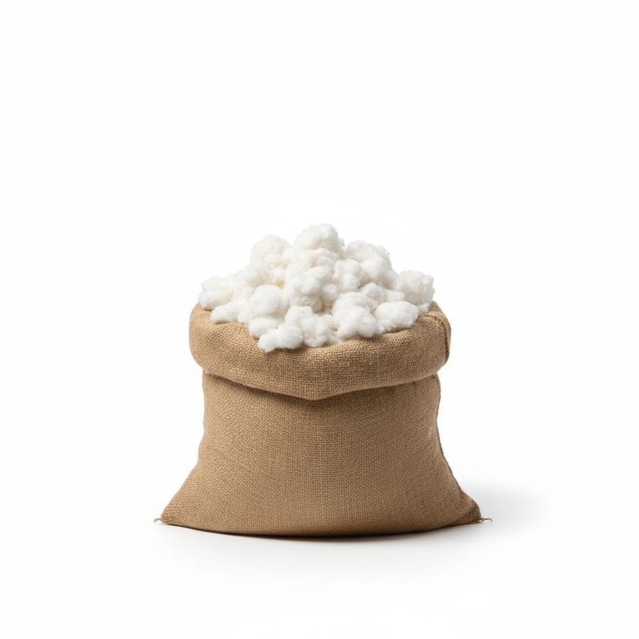 Cotton Waste in Jute Sack - 20 kg - One jute sack