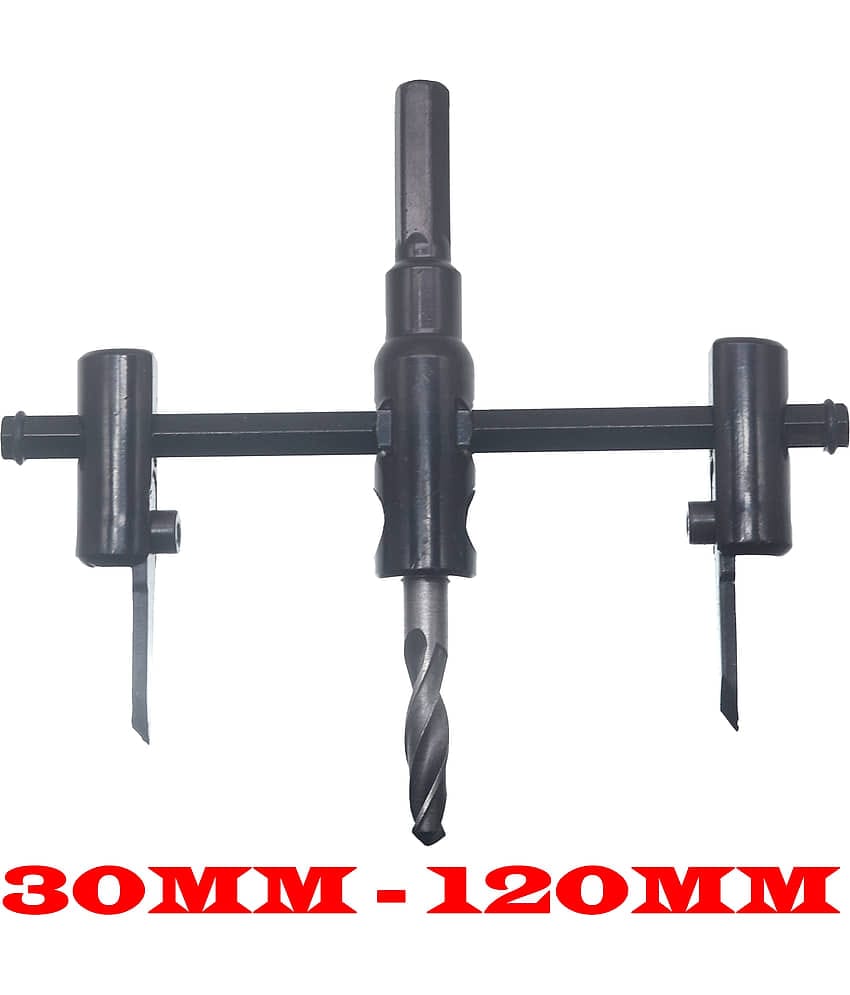 Adjustable Wood Circle Cutter Hole Saw Drill Set 30MM - 120MM