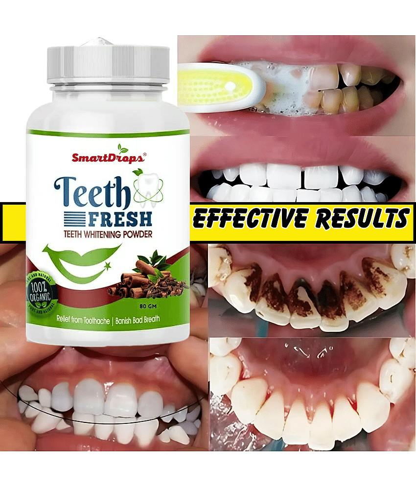 Smartdrops Teeth Whitening Powder 80