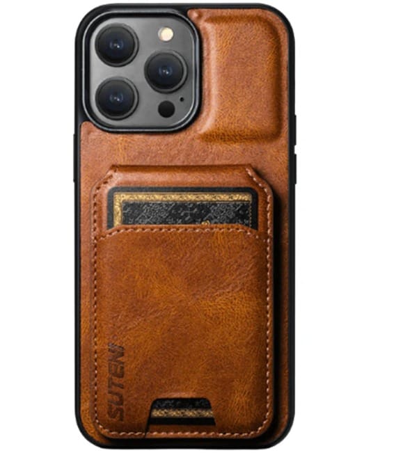 Rush - Premium iPhone Leather Case with Wallet iPhone 13 PRO MAX