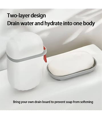 Portable Waterproof Leak Proof Travel Soap Box Case Holder Plastic 1pc