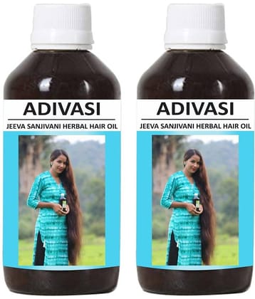 Oilanic Adivasi Jeeva  Sanjivani Hair Oil Combo of  125 mL Pack of 2