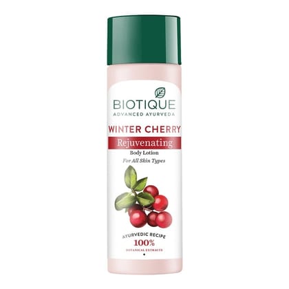 Biotique Winter Cherry Rejuvenating Body Lotion 190ml