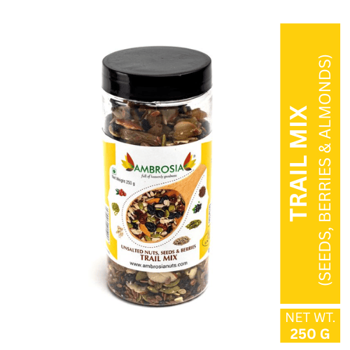 Ambrosia Classic Trail Mix 250g | Mixed Berries & Seeds