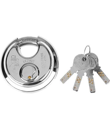RYAN Stainless Steel Shutter Lock 90 MM With 4 Key