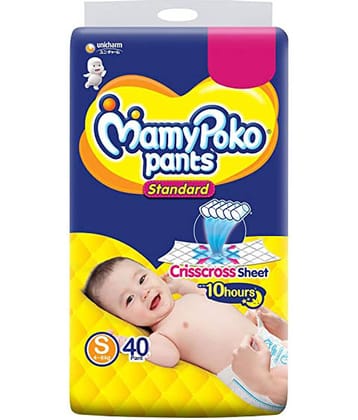 Mamy Poko S Diaper Pants ( Pack of 40 )