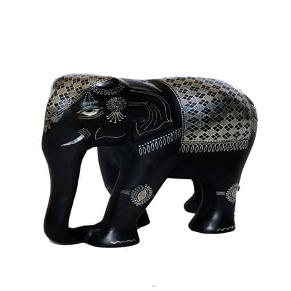 Bidri Elephant Tarkashi Work (1TMTDCOKA10268) Bidri Elephant Tarkashi Work (1TMTDCOKA10268)
