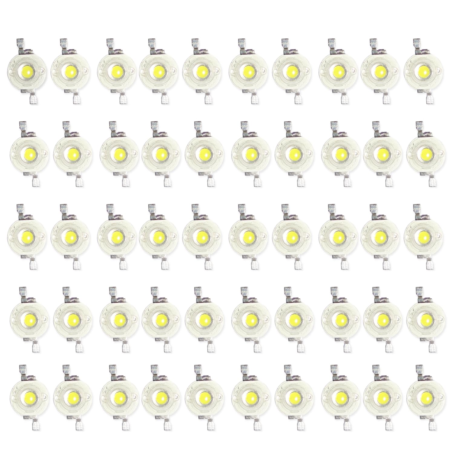 1 Watt SMD LED Light White - Pack Of 50