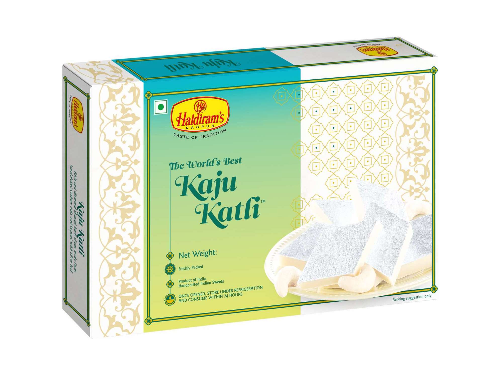 Haldiram's Kaju Katli Packed Sweets - 500 Gm