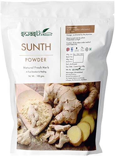 Swasth Arogya Sunth Powder - 1 Pack Of Fresh Sunth Powder (100g)