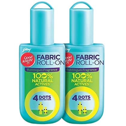 Good Knight Fabric Roll-On for indoor and outdoor, Pack Of 2, Patch, 655mm x 634mm x 773mm