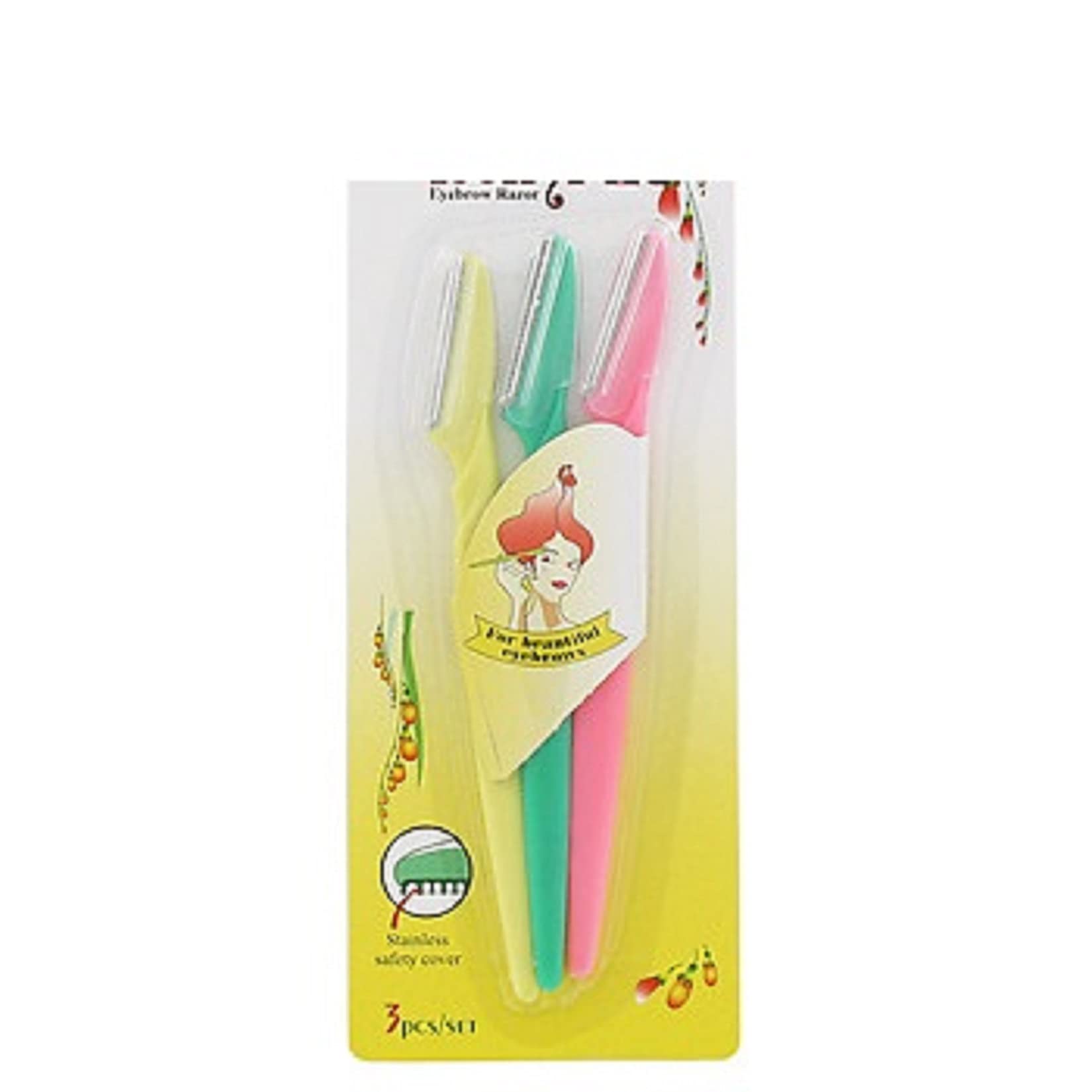 Elecsera Trending Eyebrow Facial Hair Remover Razors (Pack of 3)